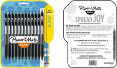 Paper Mate - 1mm Ball Point Retractable Ball Point Pen - Black - Apex Tool & Supply