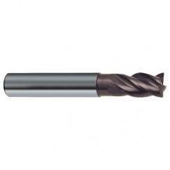 10mm Dia. - 66mm OAL - 4 FL Variable Helix Nano-A Carbide End Mill - Apex Tool & Supply