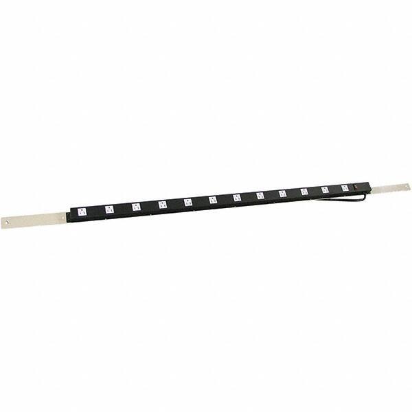 Proline - Workbench & Workstation Power Bar - 2" Deep, Use with 72" Proline Bench - Apex Tool & Supply