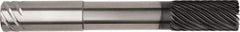 Kennametal - 1/2", 9 Flute, Solid Carbide, 0.381mm Corner Radius End Mill - 5" OAL, 36° Helix, 1" LOC, Right Hand Cut - Apex Tool & Supply