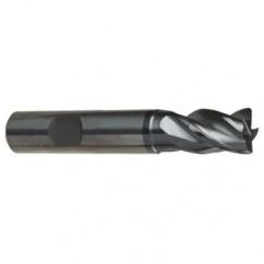 10mm Dia. - 66mm OAL - 4 FL Variable Helix Nano-A Carbide End Mill - Apex Tool & Supply