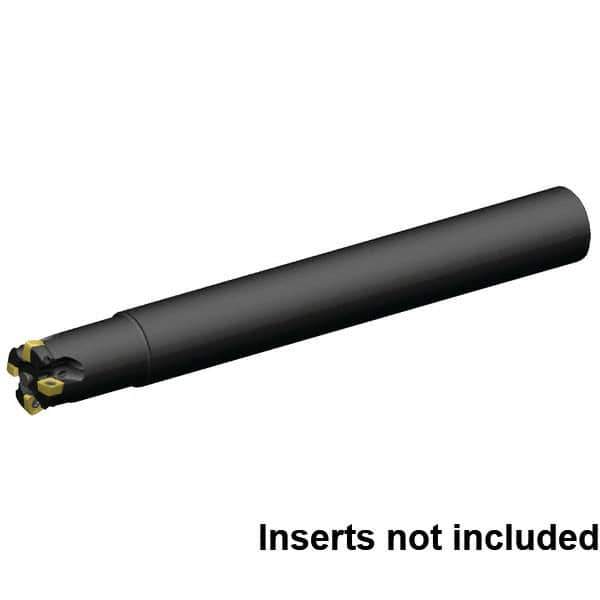 Kennametal - 1-1/4" Cut Diam, 0.9mm Max Depth, 1-1/4" Shank Diam, Cylindrical Shank Indexable High-Feed End Mill - Screw Holding Method, XP..0603.R Insert, 7792VXP06 Toolholder, Through Coolant - Apex Tool & Supply