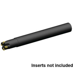 Kennametal - 32mm Cut Diam, 0.9mm Max Depth, 32mm Shank Diam, Cylindrical Shank Indexable High-Feed End Mill - Screw Holding Method, XP..0603.R Insert, 7792VXP06 Toolholder, Through Coolant - Apex Tool & Supply