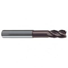 8mm Dia. - 75mm OAL - 4 FL Variable Helix Nano-A Carbide End Mill - Apex Tool & Supply