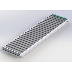 UNEX Manufacturing - Gravity Conveyors Roller Style: Roller Shape: Round - Apex Tool & Supply