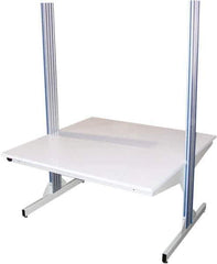 Proline - Steel Bull Nose Edge Workbench & Workstation Add On Work Bench - 60" Deep, Use with Proline Dimension Next Series - Apex Tool & Supply