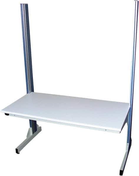 Proline - Steel Bull Nose Edge Workbench & Workstation Add On Work Bench - 30" Deep, Use with Proline Dimension Next Series - Apex Tool & Supply