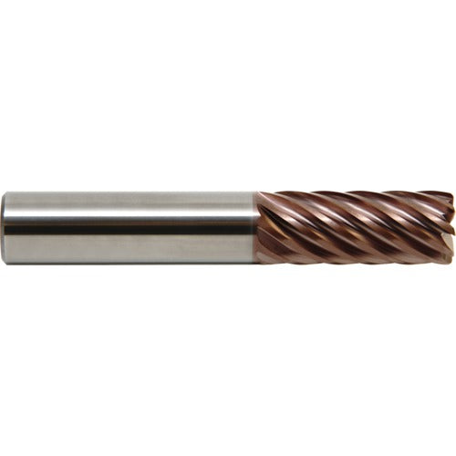 ‎1/2? Dia. × 1/2? Shank × 1-1/4? DOC × 3? OAL, Carbide, ALTima® Xtreme, 9 Flute, Straight, Corner Radius, Solid End Mill - Exact Industrial Supply
