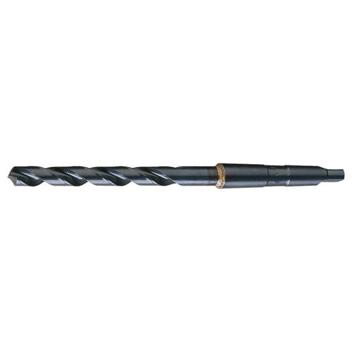 37/64 RHS / RHC HSS 118 Degree Radial Point General Purpose Taper Shank Drill - Steam Oxide