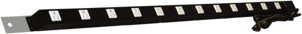 Proline - Workbench & Workstation Power Bar - 2" Deep, Use with 72" Proline Bench - Apex Tool & Supply