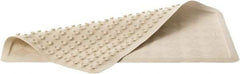 Rubbermaid - 36" Long x 18" Wide, Rubber Plumbed Wash Station Bath Tub Mat - Beige Matting - Apex Tool & Supply