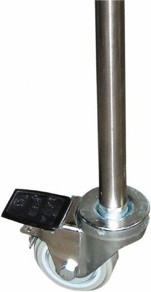 Proline - Workbench & Workstation Caster Set - 4" Deep, Use with Proline ELH Series - Apex Tool & Supply