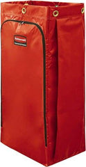 Rubbermaid - 34 Gal Vinyl Janitor Cart Bag - 10-1/2" Width - Apex Tool & Supply