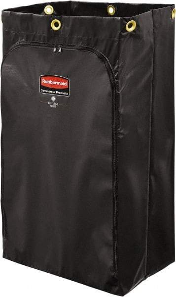 Rubbermaid - 24 Gal Vinyl Janitor Cart Bag - 10-1/2" Width - Apex Tool & Supply