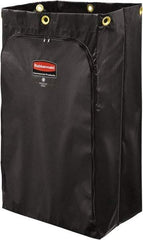 Rubbermaid - 24 Gal Vinyl Janitor Cart Bag - 10-1/2" Width - Apex Tool & Supply