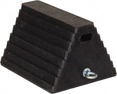 Buyers Products - 10" Wide x 6" High x 8" Deep, Rubber Wheel Chock - Apex Tool & Supply