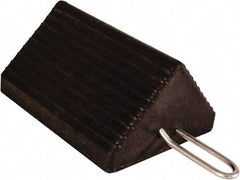 Buyers Products - 10" Wide x 5" High x 8" Deep, Rubber Wheel Chock - Apex Tool & Supply