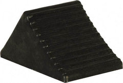 Buyers Products - 5" Wide x 5" High x 6" Deep, Rubber Wheel Chock - Apex Tool & Supply