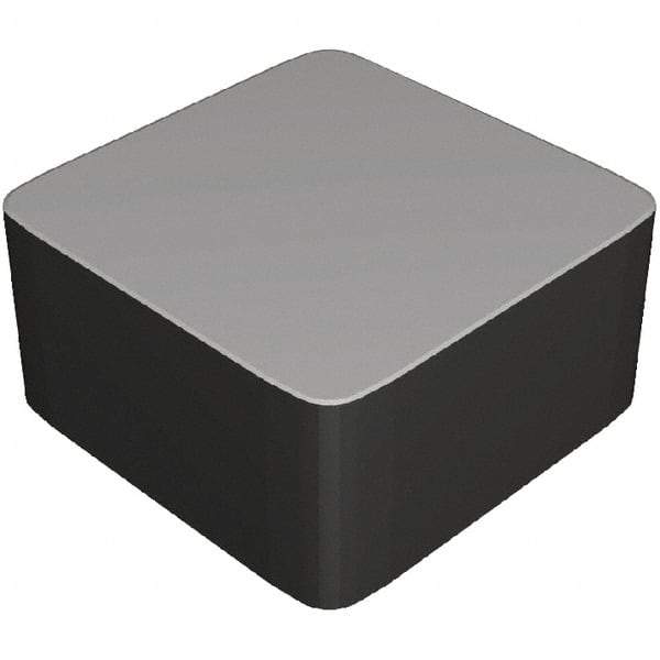 Kennametal - SCGN332 CB Grade KBK45 Carbide Turning Insert - TiN Finish, 90° Square, 3/8" Inscr Circle, 3/16" Thick, 1/32" Corner Radius - Apex Tool & Supply