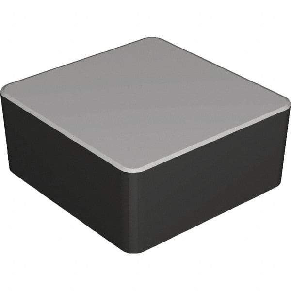 Kennametal - CNGN332 Grade KBK45 Carbide Turning Insert - TiN Finish, 80° Diamond, 3/8" Inscr Circle, 3/16" Thick, 1/32" Corner Radius - Apex Tool & Supply