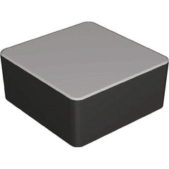 Kennametal - CNGN433 Grade KBK45 Carbide Turning Insert - TiN Finish, 80° Diamond, 1/2" Inscr Circle, 3/16" Thick, 3/64" Corner Radius - Apex Tool & Supply