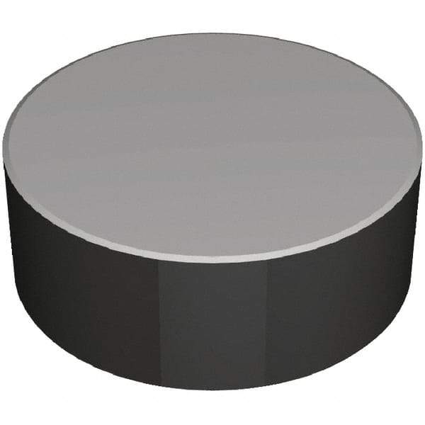 Kennametal - RCGN33 Grade KBK45 Carbide Turning Insert - TiN Finish, Round, 3/8" Inscr Circle, 3/16" Thick - Apex Tool & Supply