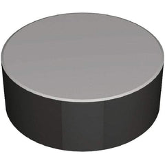 Kennametal - RCGN33 Grade KBK45 Carbide Turning Insert - TiN Finish, Round, 3/8" Inscr Circle, 3/16" Thick - Apex Tool & Supply