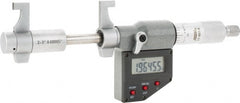 SPI - 2 to 3" Range, 0.00005" Resolution, Ratchet Stop Thimble, Electronic Inside & Tubular Micrometer - Apex Tool & Supply