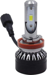 PRO-SOURCE - 5,000 Lumens, 12-24 VDC, H8, H9 & H11 LED Headlight - 6500K Cool White Color Scale, 30 Low/High Watt, 30,000 to 50,000 Average Life Hours - Apex Tool & Supply