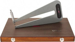 SPI - 0 to 1" Range, 0.0001" Graduation, Mechanical Outside Micrometer - Ratchet Stop Thimble, 12" Throat Depth, Accurate to 0.0003" - Apex Tool & Supply