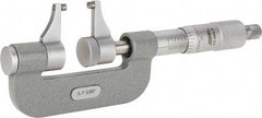 SPI - 0 to 1" Range, 0.001" Graduation, Mechanical Outside Micrometer - Ratchet Stop Thimble, Accurate to 0.0002" - Apex Tool & Supply