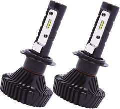 PRO-SOURCE - 4,500 Lumens, 10-40 VDC, H7 LED Headlight - 6500K Cool White Color Scale, 40 Low/High Watt, 30,000 to 50,000 Average Life Hours - Apex Tool & Supply