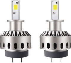 PRO-SOURCE - 5,000 Lumens, 12-24 VDC, H3 LED Headlight - 6500K Cool White Color Scale, 30 Low/High Watt, 30,000 to 50,000 Average Life Hours - Apex Tool & Supply
