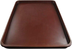Made in USA - 14-1/4" Long x 9-1/2" Wide x 1-1/4" Deep Lid Tray - Polypropylene - Apex Tool & Supply