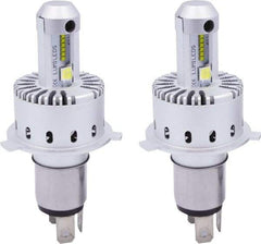 PRO-SOURCE - 8,000 Lumens, 12-24 VDC, H4 & 9003 LED Headlight - 6500K Cool White Color Scale, 40 Low/High Watt, 30,000 to 50,000 Average Life Hours - Apex Tool & Supply