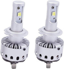 PRO-SOURCE - 8,000 Lumens, 12-24 VDC, H7 LED Headlight - 6500K Cool White Color Scale, 40 Low/High Watt, 30,000 to 50,000 Average Life Hours - Apex Tool & Supply