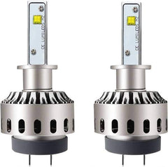PRO-SOURCE - 8,000 Lumens, 12-24 VDC, H1 LED Headlight - 6500K Cool White Color Scale, 40 Low/High Watt, 30,000 to 50,000 Average Life Hours - Apex Tool & Supply