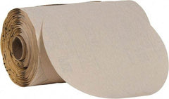 SIA Abrasives - 6" Diam, 320 Grit Aluminum Oxide Adhesive PSA Disc - Extra Fine Grade, B Weighted Paper Backing, For Low Speed Dual-Action Sanders, Orbital Sanders - Apex Tool & Supply