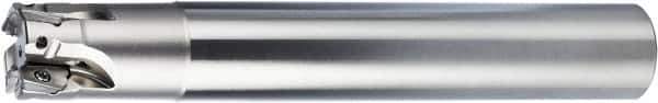 OSG - 33mm Cut Diam, 32mm Shank Diam, 190mm OAL, Indexable Square Shoulder End Mill - ZDKT15... Inserts, Cylindrical Shank, 90° Lead Angle, Through Coolant, Series 78011 - Apex Tool & Supply