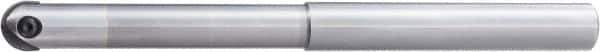 OSG - 1-1/4" Cut Diam, 1-1/4" Max Depth of Cut, 1-1/4" Shank Diam, 8" OAL, Indexable Ball Nose End Mill - Straight Shank, PFB Toolholder, PFB Insert - Apex Tool & Supply