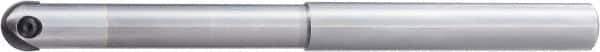 OSG - 10mm Cut Diam, 10mm Max Depth of Cut, 10mm Shank Diam, 130mm OAL, Indexable Ball Nose End Mill - Straight Shank, PFB Toolholder, PFB Insert - Apex Tool & Supply