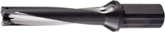 Allied Machine and Engineering - 172mm Max Drill Depth, 2.2xD, 2.8" Diam, Indexable Insert Drill - 6 Inserts, 40mm Shank Diam, Straight Shank - Apex Tool & Supply