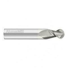 3/8 x 5/8 x 2-1/2 2 Flute Ball Nose AlumaMill End Mill- Series 3825STB - Apex Tool & Supply