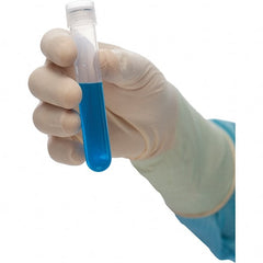 BioClean - Size 7.5, 5.91 mil, Industrial Grade, Powder Free Neoprene Disposable Gloves - Apex Tool & Supply