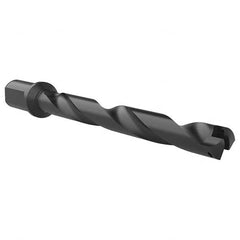 Allied Machine and Engineering - 31/32" to 1-3/8" Diam 9-3/8" Max Depth Helical Flute Spade Drill - Apex Tool & Supply