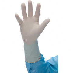 BioClean - Size 8.5, 4.33 mil, Medical Grade, Powder Free Neoprene Disposable Gloves - Apex Tool & Supply