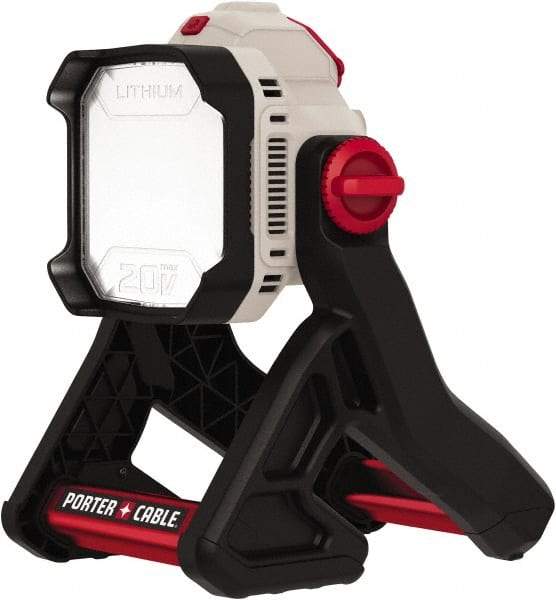 Porter-Cable - 20 Volts, 1800 Lumens, Cordless Work Light - Black/Gray, 8 hr Run Time - Apex Tool & Supply