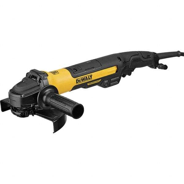 DeWALT - 7" Wheel Diam, 8,500 RPM, Corded Angle & Disc Grinder - 5/8-11 Spindle, 13 Amps - Apex Tool & Supply