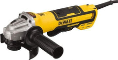 DeWALT - 5" Wheel Diam, 10,500 RPM, Corded Angle & Disc Grinder - 5/8-11 Spindle, 13 Amps - Apex Tool & Supply
