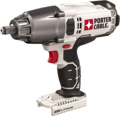 Porter-Cable - 1/2" Drive 20 Volt Mid-Handle Cordless Impact Wrench & Ratchet - 1,700 RPM, 330 Ft/Lb Torque, Lithium-Ion Batteries Not Included - Apex Tool & Supply